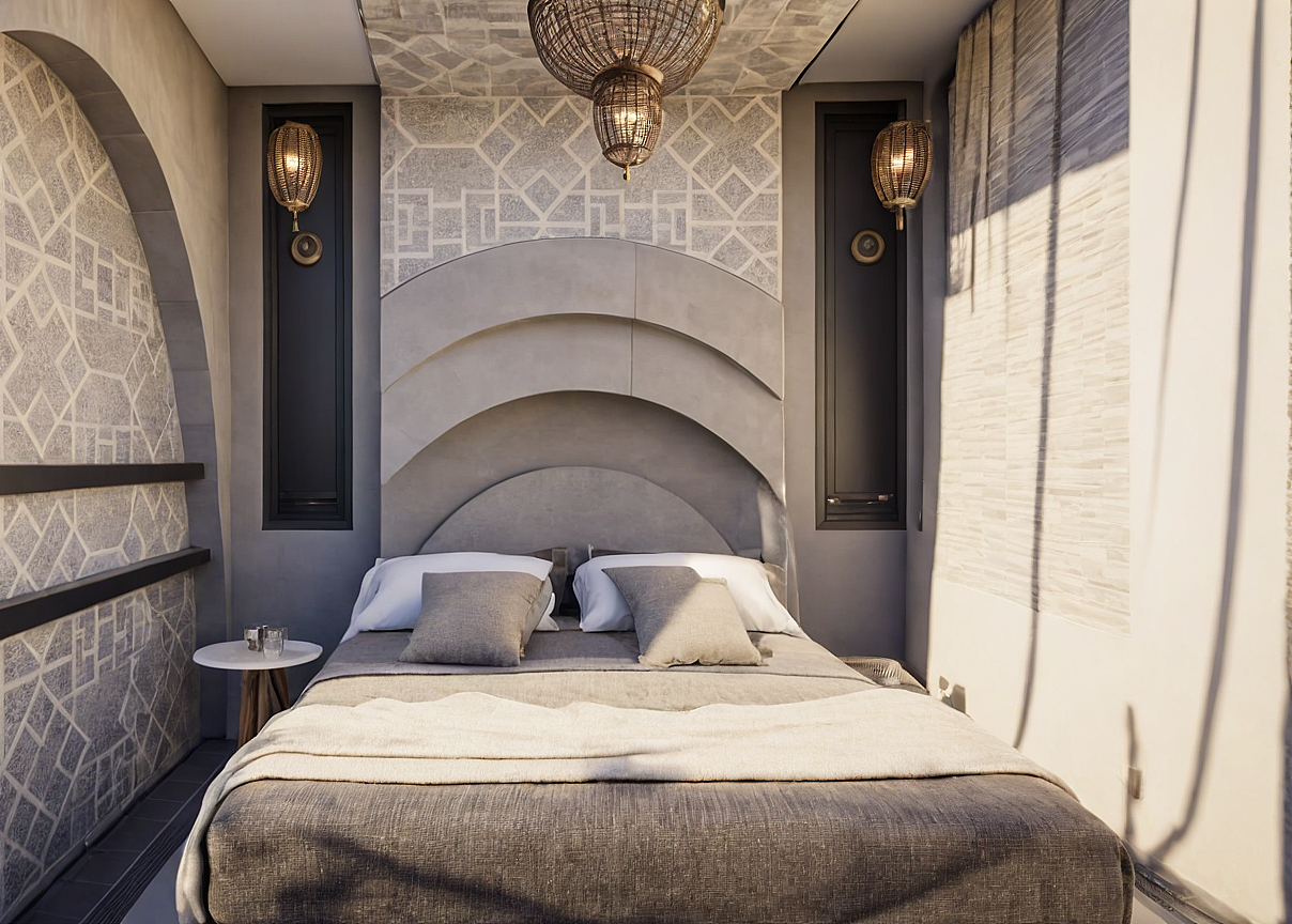Malta Otel Odası Tasarımı | 2020 - Görsel 2